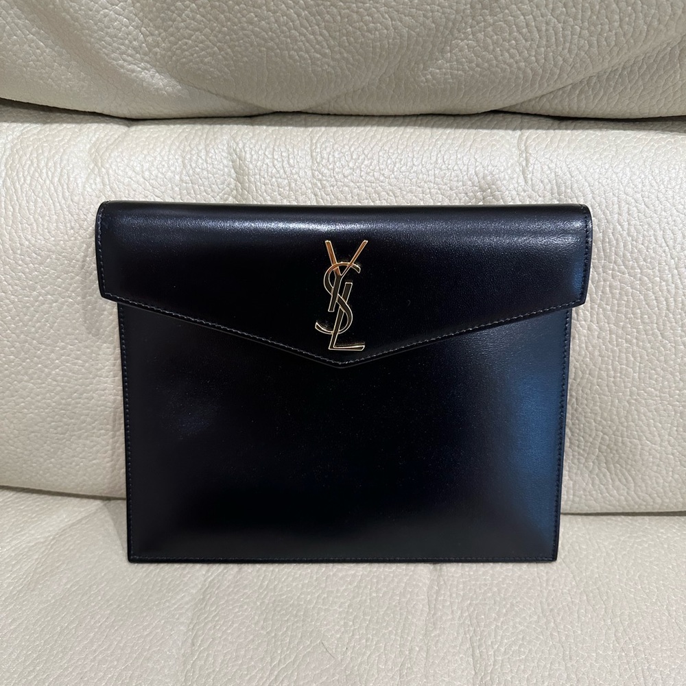 NIB YSL Small Uptown Clutch